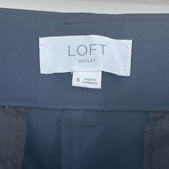 Loft High Rise Pleated Trouser - Picture 5 of 5